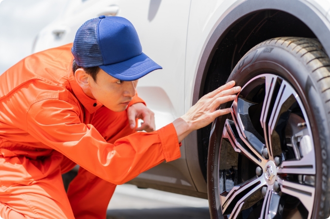 安全・快適な運転のためのタイヤ交換サービス